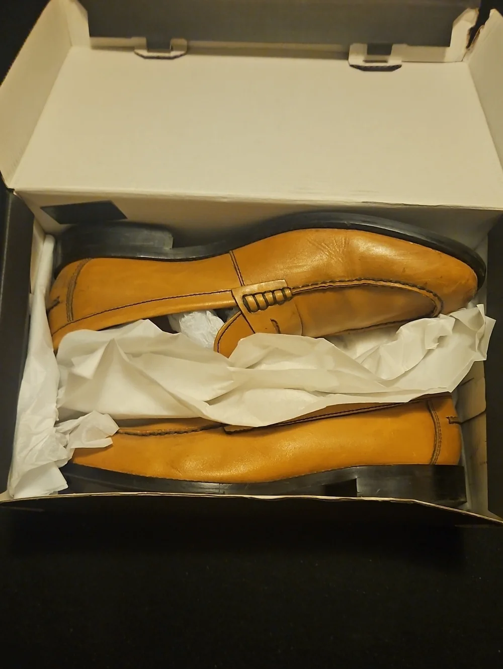 Banana Republic DellBrook Italian Leather Loafer Size 9 Mens